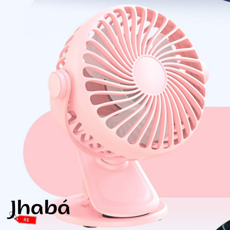 Ventilador Portátil com Luz