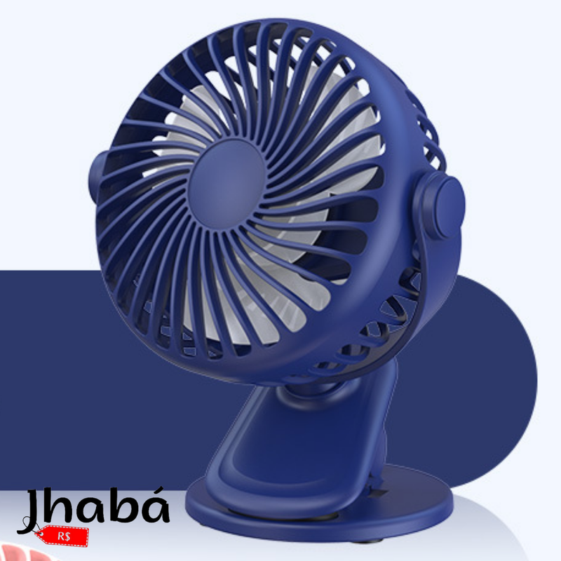 Ventilador Portátil com Luz