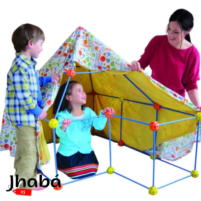 Kit de Construção Tenda JhabáKids