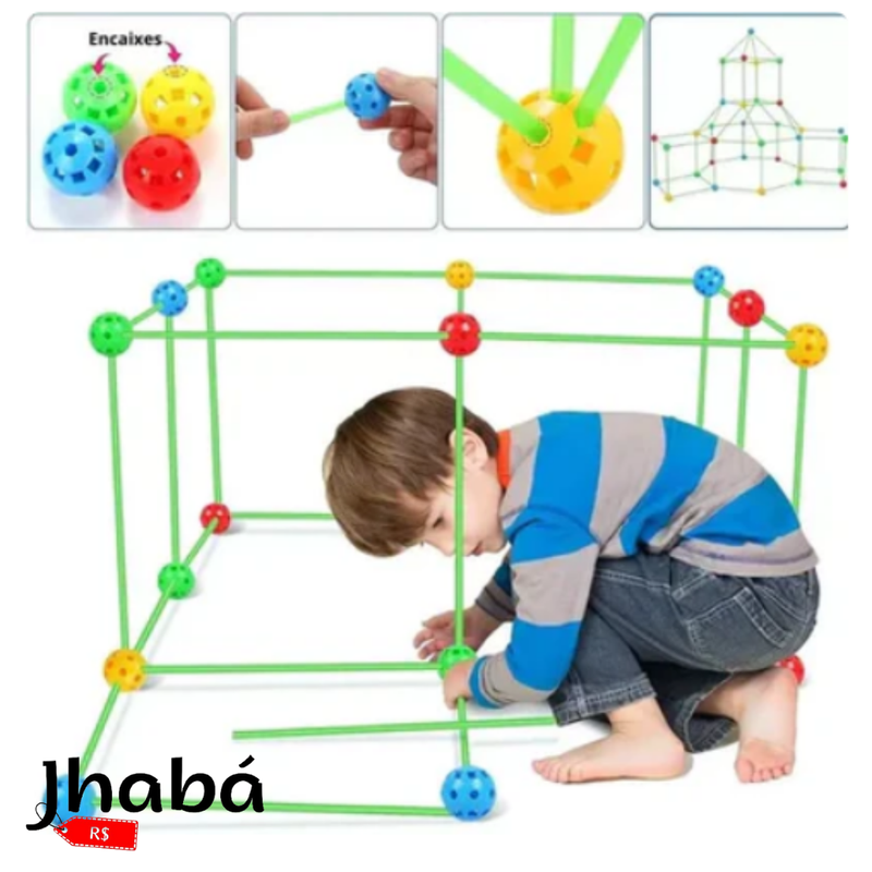 Kit de Construção Tenda JhabáKids