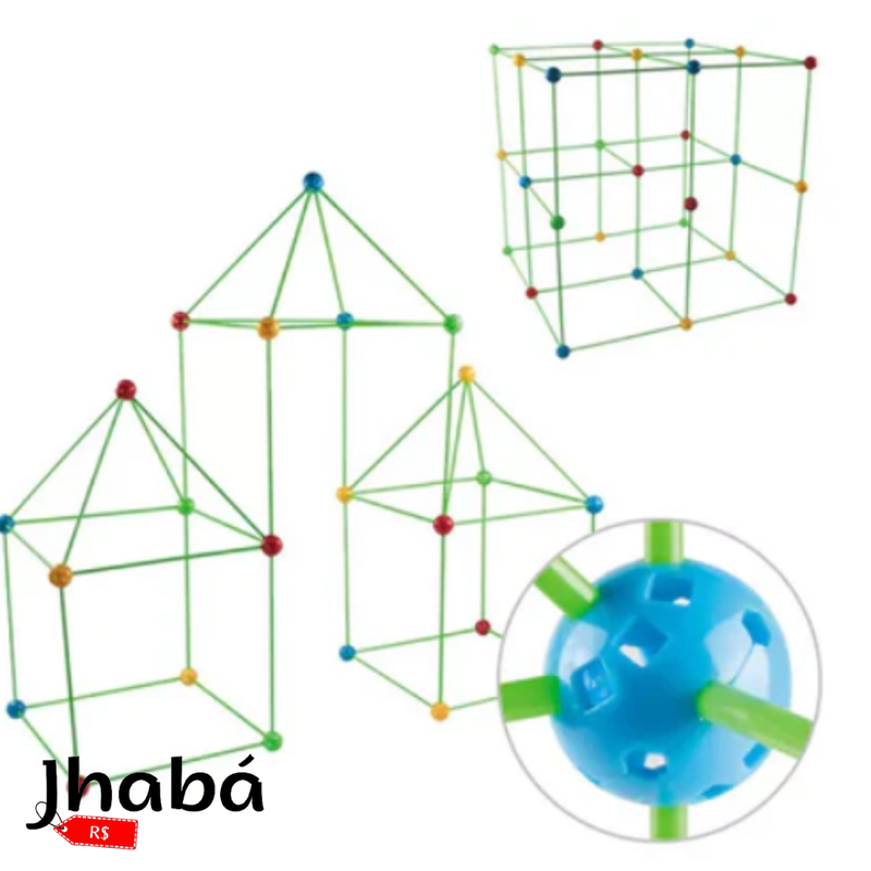 Kit de Construção Tenda JhabáKids