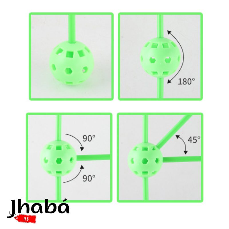 Kit de Construção Tenda JhabáKids